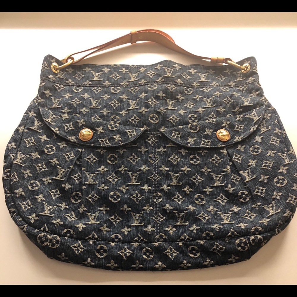 Louis Vuitton Monogram Denim Daly GM